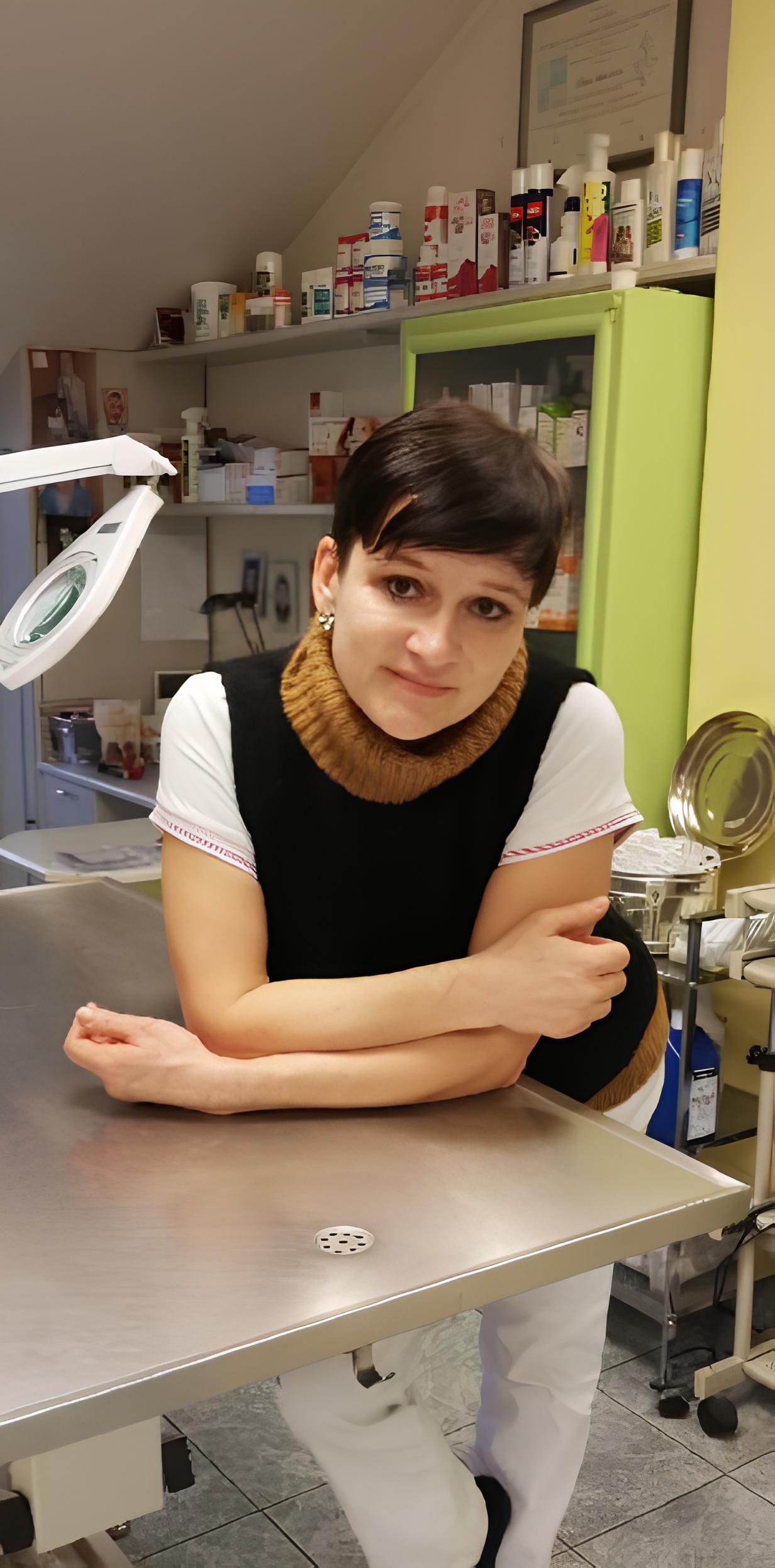 MVDr. Petra Menclová – veterinářka v ordinaci